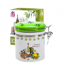 Банка для сыпучих с зажимом 0,75 л Итальянские блюда SNT